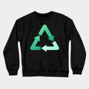 recycle reuse renew rethink Crewneck Sweatshirt